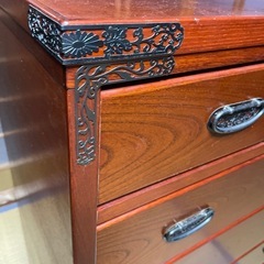 お取引中 民芸調　タンス①の画像