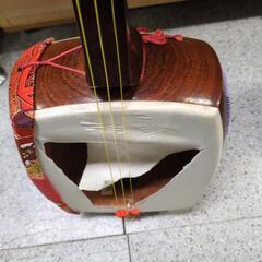 ★ 三味線 和楽器 弦楽器 破れあり の画像