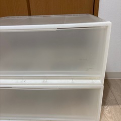 無印　衣装ケース　2個セットの画像