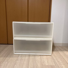 無印　衣装ケース　2個セット