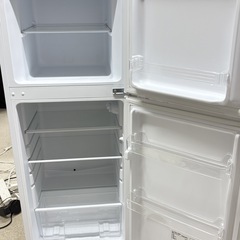 【引取り限定4000円】２ドア冷凍冷蔵庫 138L マクスゼンの画像
