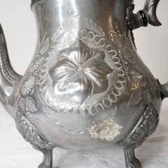 イギリス アンティーク ピューター ポット②の画像