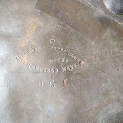 イギリス アンティーク ピューター ポット②の画像