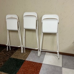素敵な白い席セットの画像