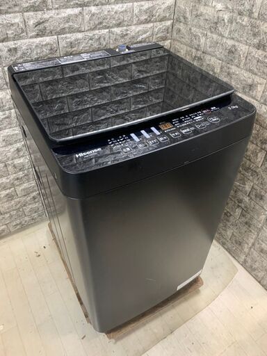 大阪送料無料★3か月保障付き★洗濯機★ハイセンス★5.5kg★2022年★HW-G55EK★S-210