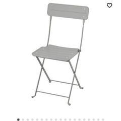 IKEA テーブル+チェア2, 屋外用, 65 cmの画像