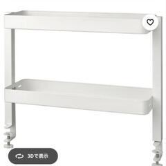ikea デスクトップシェルフ（無私用）の画像