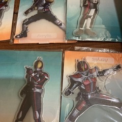 平成仮面ライダー　アクスタセットの画像