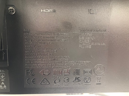 【値段交渉可】モニター　27インチ　DELL SE2717H