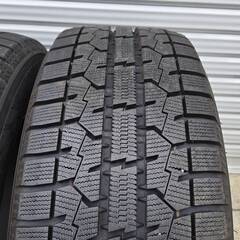 【中古品】トーヨー 17インチ スタッドレスタイヤ 4本セット 215/55-17 215/55R17 TOYO GARIT GIZ 215 55 17の画像