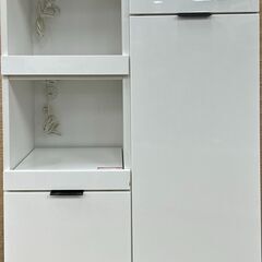 ニトリ 家具 キッチン収納 レンジ台 ミドルレンジボード ホワイト リサイクルショップ札幌 買取本舗 平岸店