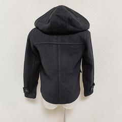 スピックアンドスパン 美品 ダッフルコート アウター ブラック ウール混 36 S レディースの画像