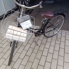 ★ジモティ割あり★  軽快自転車 26インチ ブラック クリーニ...