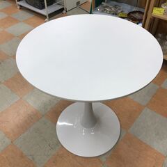 円形テーブル 白  W(幅)70.0cm×D(奥行き)70.0×...