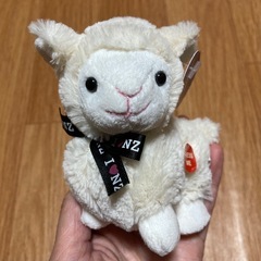 【タグ付き】ニュージーランド　ひつじ　ぬいぐるみ　タグ付きの画像