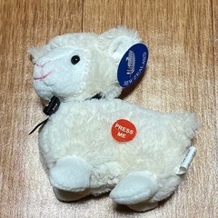 【タグ付き】ニュージーランド　ひつじ　ぬいぐるみ　タグ付きの画像