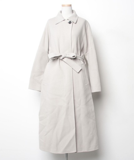 【美品】アンタイトル　トスカーナエアーリバー コンバーチブルカラーコート　定価52800