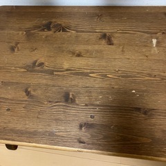 ローテーブル　机　テーブル　家具　　木　の画像