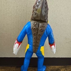 BANDAI バンダイ メトロン星人 フィギュア レトロ ウルトラマン 怪獣 ソフビの画像
