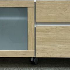 ニトリ テレビボード ローボード ナチュラル 家具 リサイクルシ...
