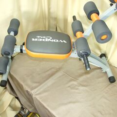 【紋別市発】　ワンダーコア ショップジャパン 腹筋マシン 筋トレ 健康器具 フィットネス WONDER Core 腹筋　中古品　引取限定　の画像