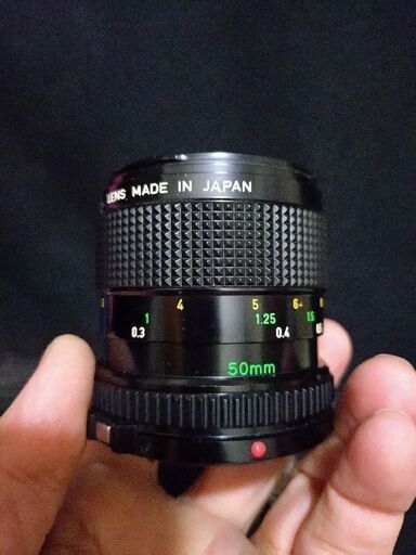 ★優良品★ CANON MACRO LENS FD 50mm F3.5