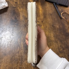 蛇革 パイソン 蛇柄 長財布の画像