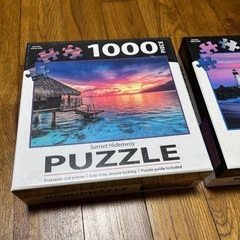 ジグソーパズル　1000ピース　2個セット