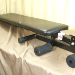 【紋別市発】　トレーニングベンチ 腹筋トレーニング 筋トレ 健康器具 フィットネ　スダイエット　腹筋　自宅トレーニング　運動不足解消　中古品　引取限定　の画像