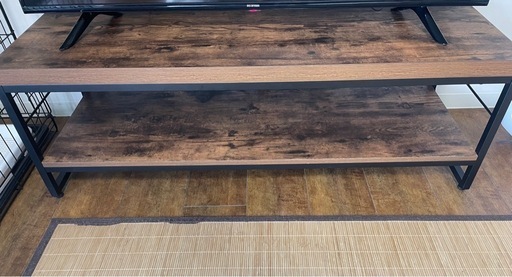 【値下げ】テレビ 台　木目調