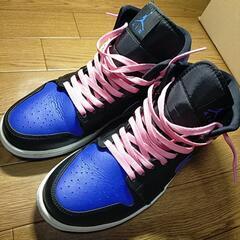 NIKE AIR JORDAN 1 MID "BLACK/BLUE"
の画像