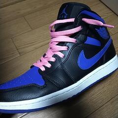 NIKE AIR JORDAN 1 MID "BLACK/BLUE"

