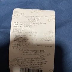 新品未使用　
コーチショルダーバックの画像