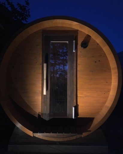 バレルサウナ　3.0m 受注生産　是非見学にお越しください！