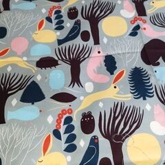 【取引先決定】🟡marimekkoファブリックパネル×３と額装の画像