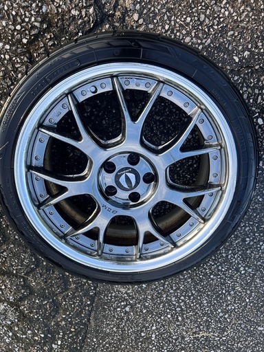 ホイールのみ4本 エイムゲイン G2M GⅡM 18インチ