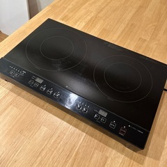 IHクッキングヒーター 2口（ニトリ）の画像