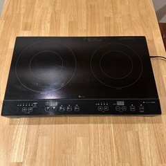 IHクッキングヒーター 2口（ニトリ）