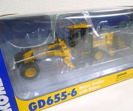 ファーストギア コマツ 1/50 GD655-6 リッパ―付モーターグレーダー 50-3409 建機ミニチュア スケールモデル 札幌市
