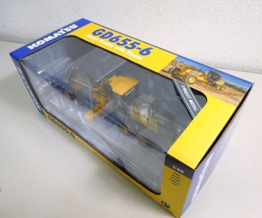 ファーストギア コマツ 1/50 GD655-6 リッパ―付モーターグレーダー 50-3409 建機ミニチュア スケールモデル 札幌市