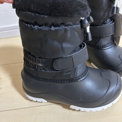 子供用　スノーブーツ雪遊ぶ靴　19-20cmの画像