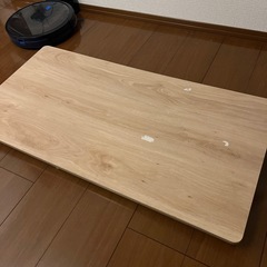 ニトリ　折りたたみローテーブルの画像