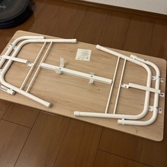 ニトリ　折りたたみローテーブルの画像