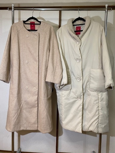 lilasic （リラシク）ダウンジャケット L・ロングコート Ｆ セット売り