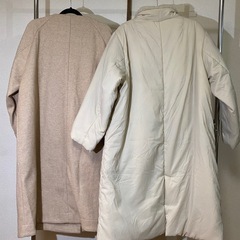 lilasic （リラシク）ダウンジャケット L・ロングコート Ｆ セット売りの画像