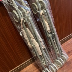 【新品、未使用】ダイソー　ままごと　ベビーカーの画像