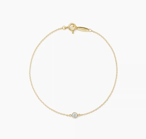 ティファニー　バイザヤード　イエローゴールド　ダイヤ　バイザヤード　ブレスレット