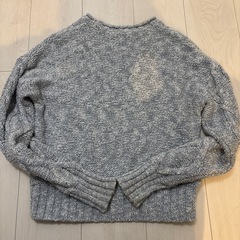 GAP ケーブルニットセーター XS ブルー系の画像