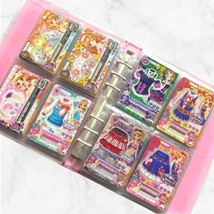 トレーディングカード バインダー❤ゲームカード73枚　多種　プリキュア　アイカツの画像