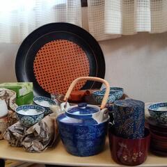 冠婚葬祭　茶器　座布団　等